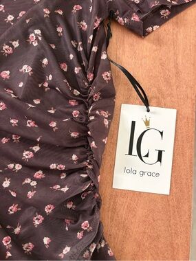 NWT Lola Grace mesh top
